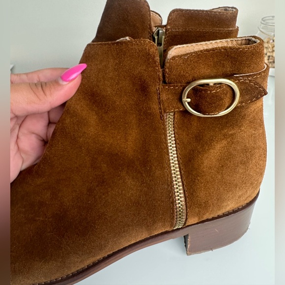 AQUATALIA Orleena Suede Ankle Boots Size 12 - Picture 6 of 7